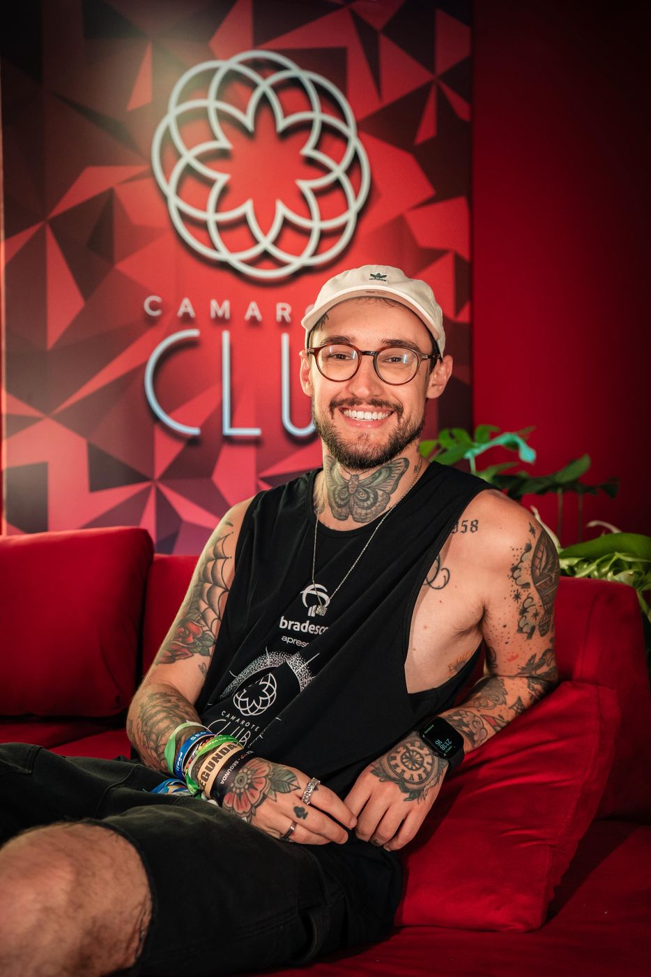 Rafa César sorrindo