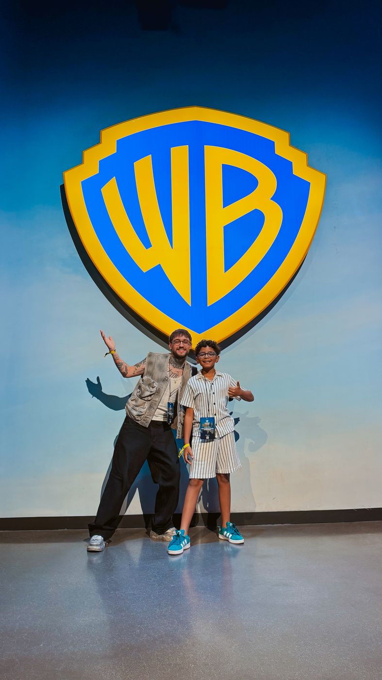 Rafa e Kauan na Warner Bros.